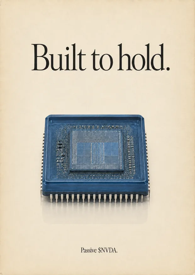 Print ad. Built to hold.