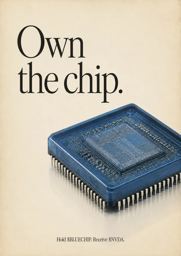 Print ad. Own the chip.