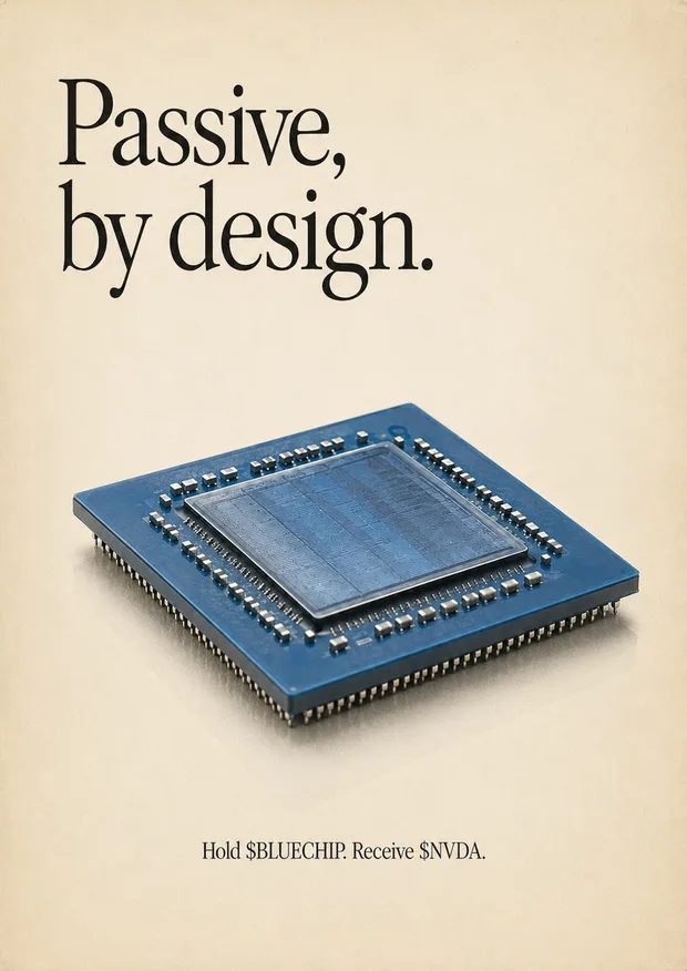 Print ad. Passive, by design.