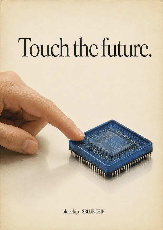 Print ad. Touch the future.